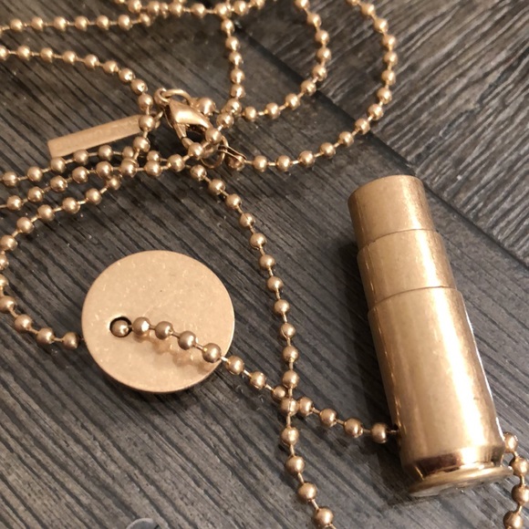 Classic - Fighting Hunger Necklace // Gold - Picture 14 of 14